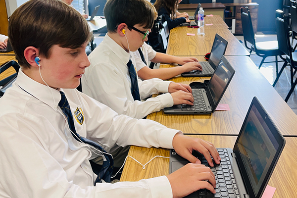 Keyboarding Christ Classical Academy